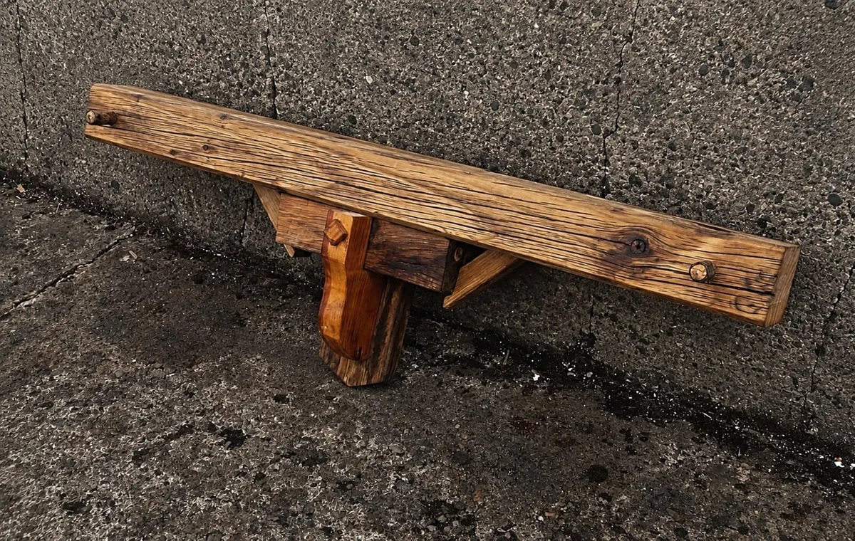 NEW Rustic Country Stove Mantle / Shelf - Image 4
