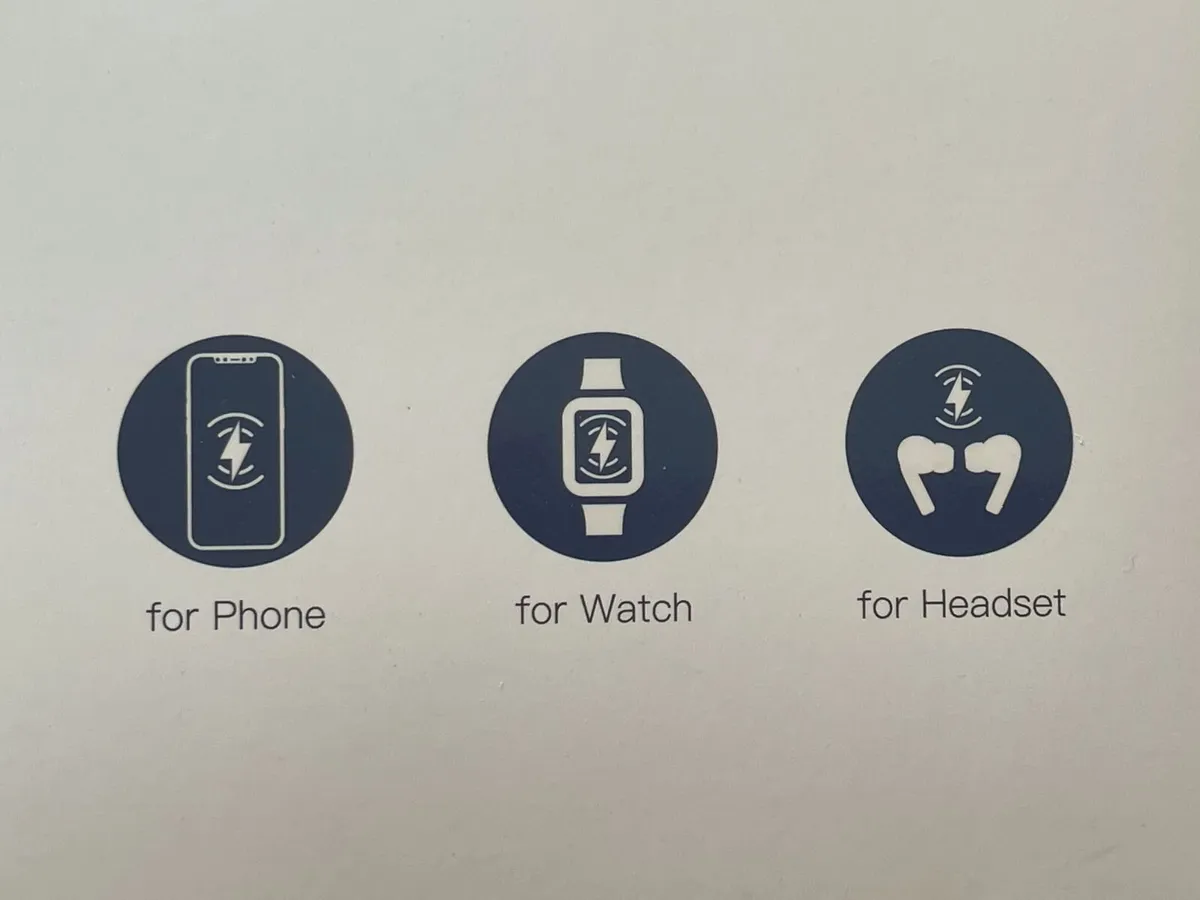 Wireless Charger HOCO Ultra 3-in-1 - Image 3