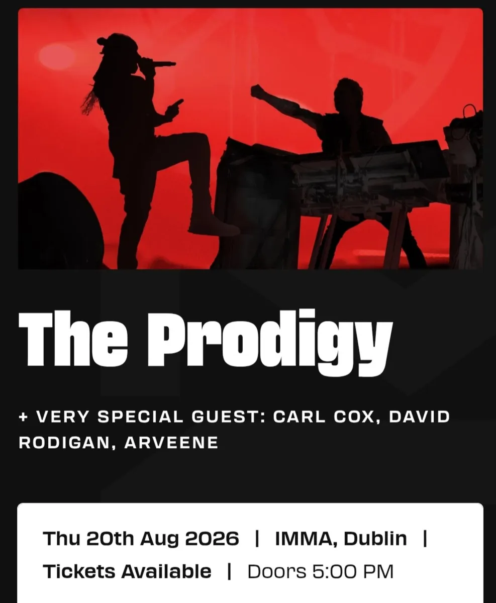 Prodigy Tickets For Sale 🎟