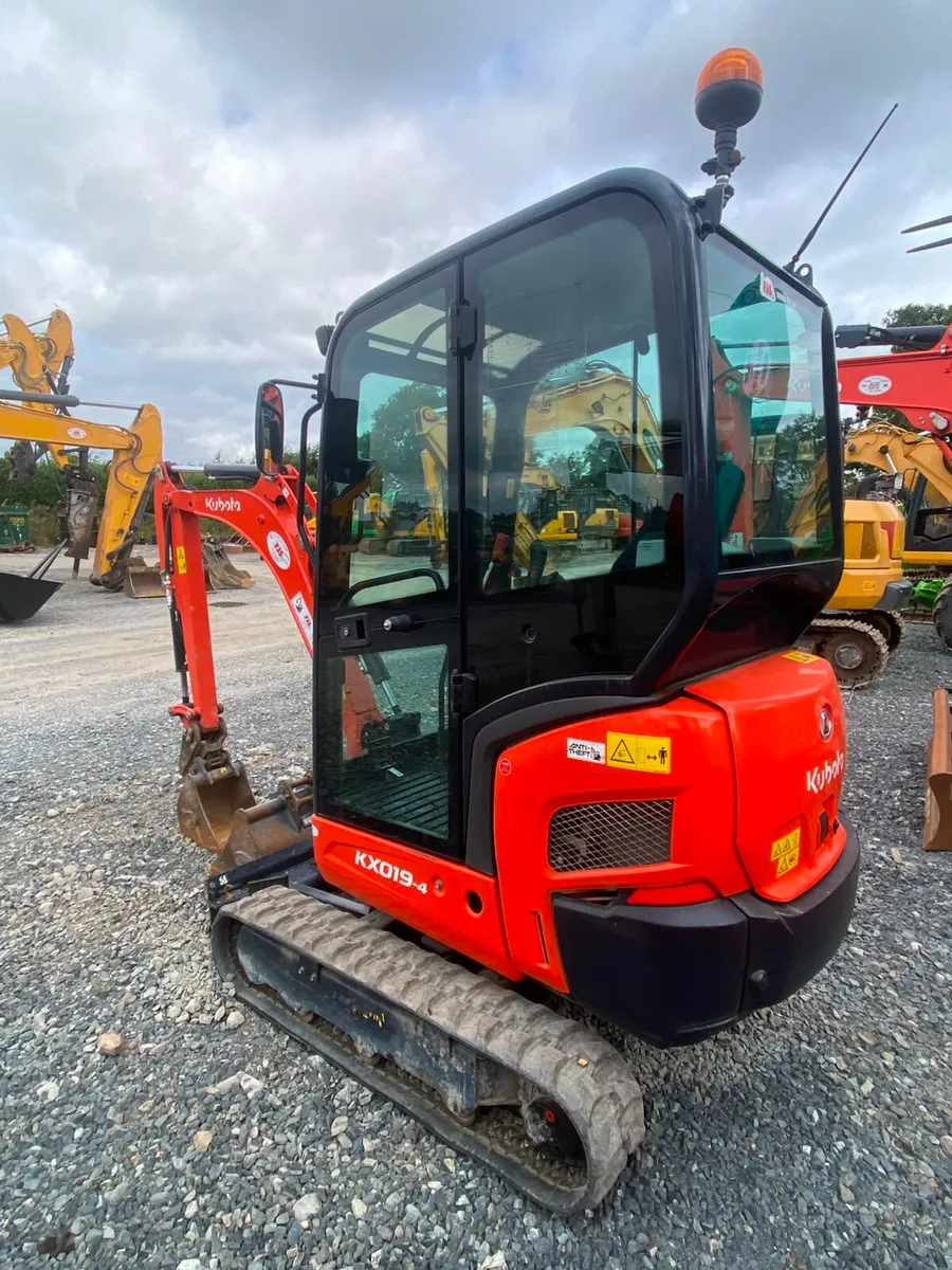 Kubota KX019-4 Mini Excavator – 2024 €28,000 + VAT - Image 2