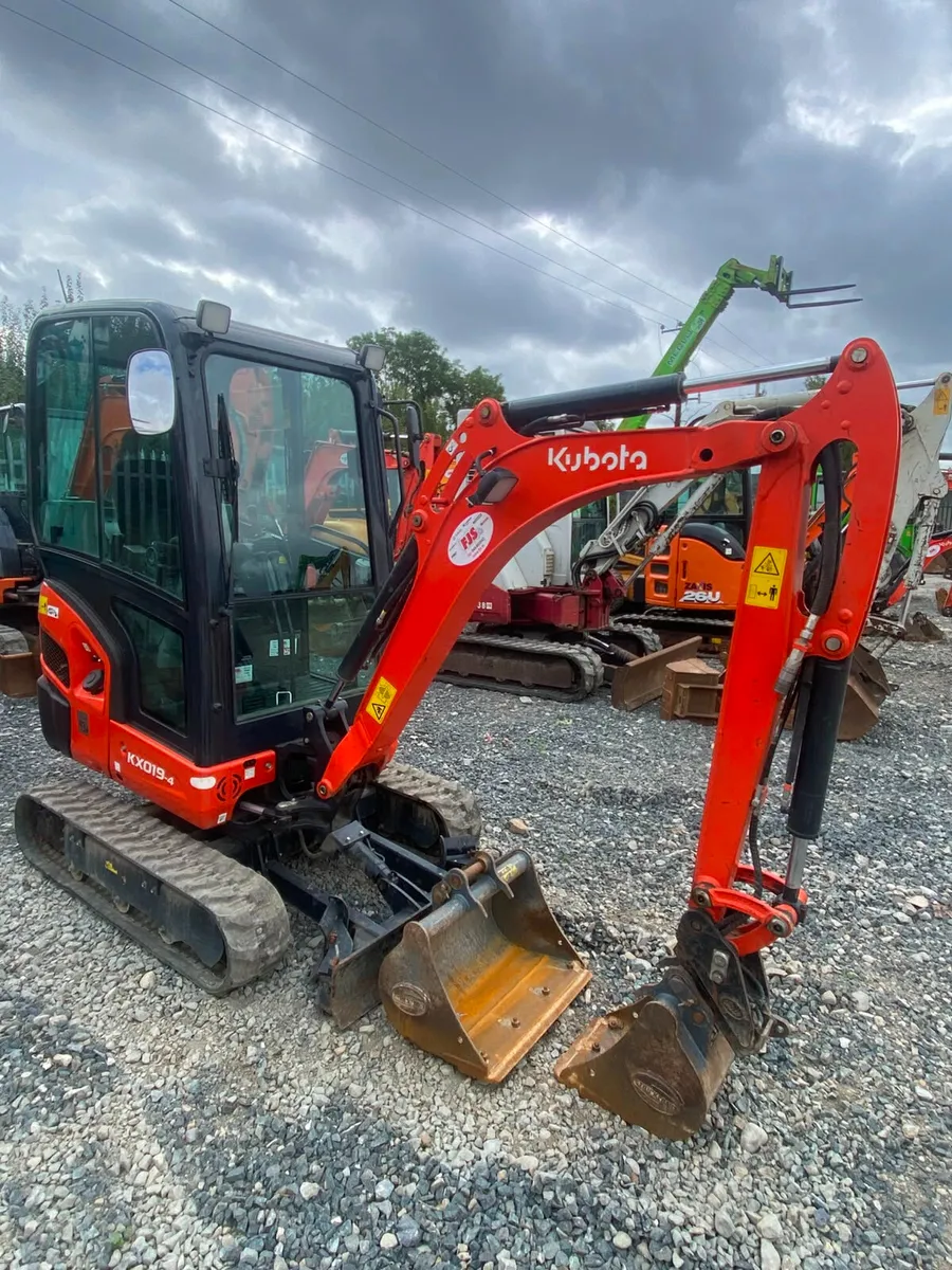 Kubota KX019-4 Mini Excavator – 2024 €28,000 + VAT - Image 4