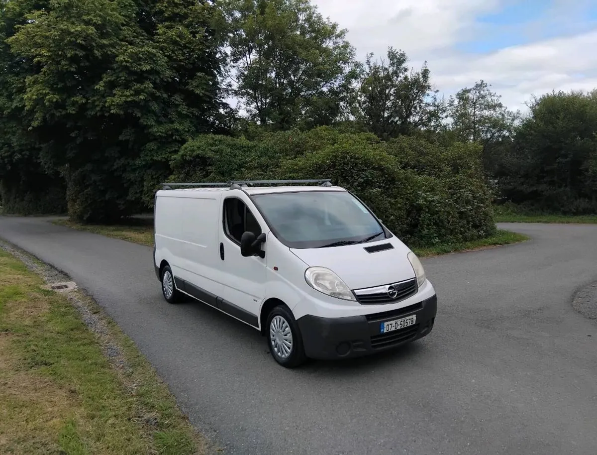 2007 opel vivaro van cvrt tested 25/08/27 - Image 2