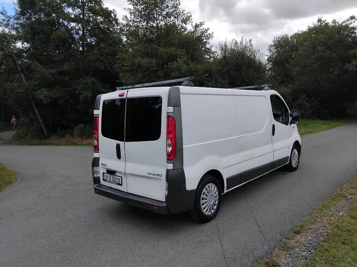 2007 opel vivaro van cvrt tested 25/08/27 - Image 4