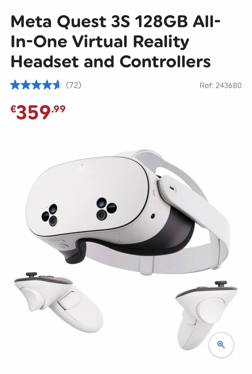 Meta Quest 3S VR headset - Image 4
