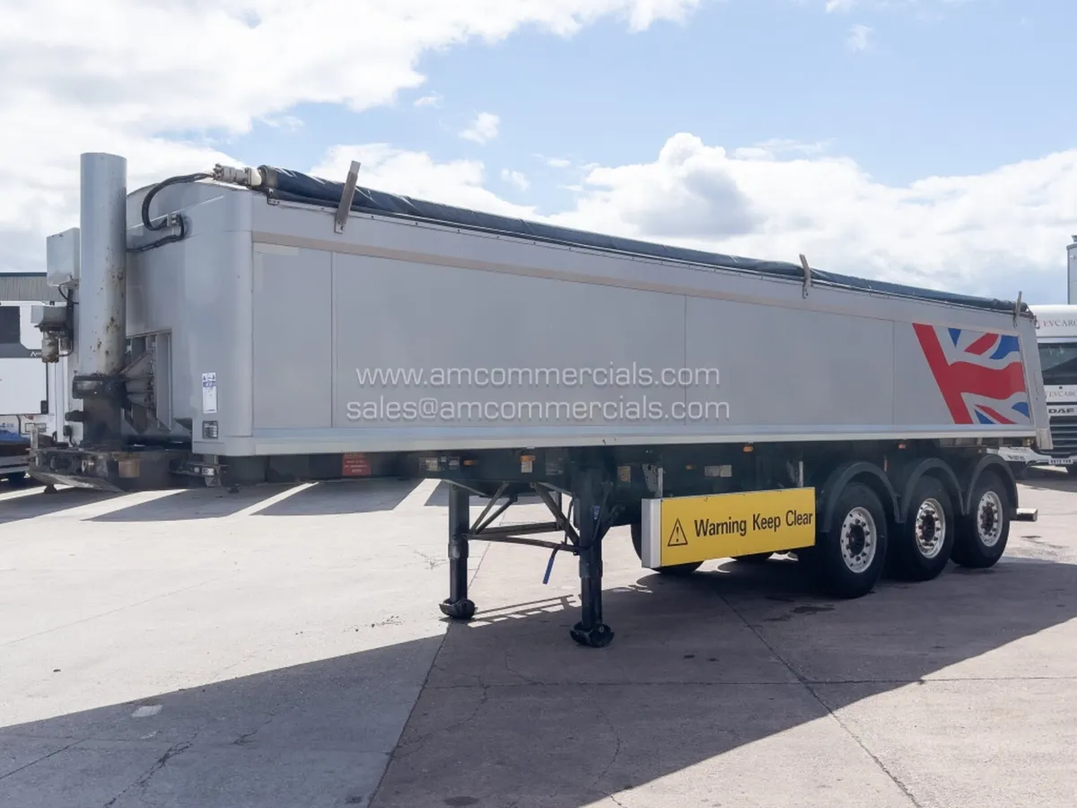2017 WILCOX BULK TIPPING TRAILER - Image 3