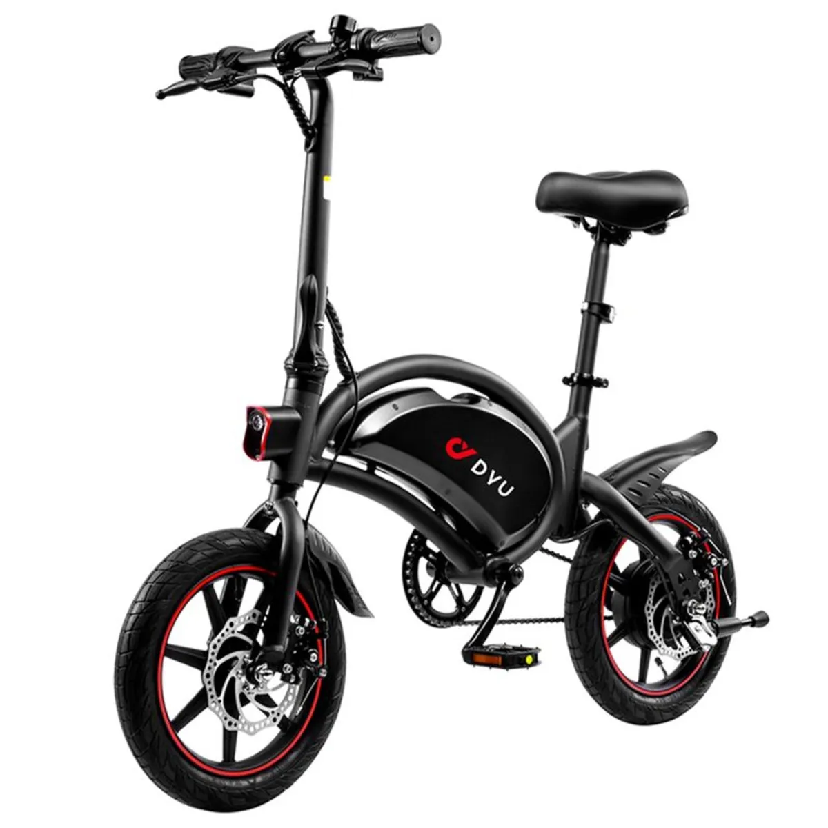 DYU D3S Folding 14 inch Electric bike - Image 4