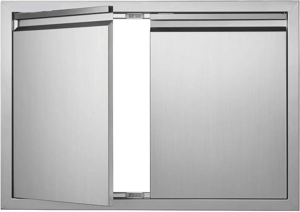 30 x 21 Inch Stainless Steel BBQ Access Door - Image 1