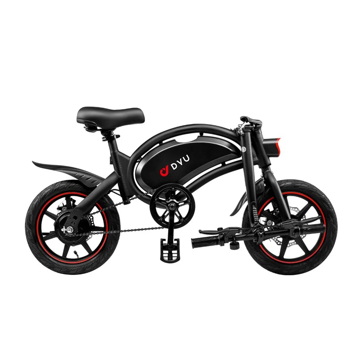 DYU D3S Folding 14 inch Electric bike - Image 3