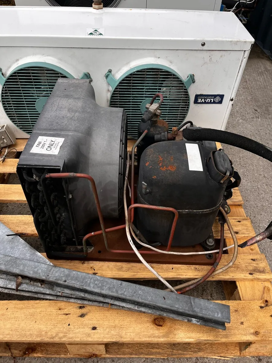 Fully gassed cold room motor and fan - Image 1