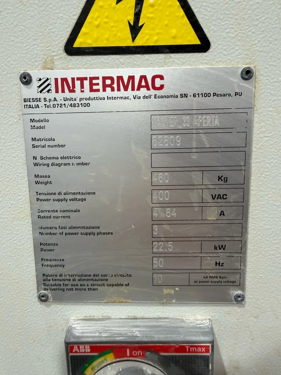 Intermac Master 33 Aperta 4-Axis CNC 2006 - Image 2