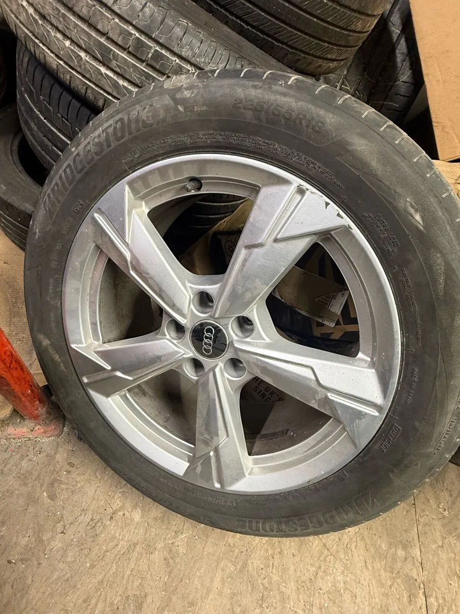 2018 Genuine Audi A6 alloys - Image 1