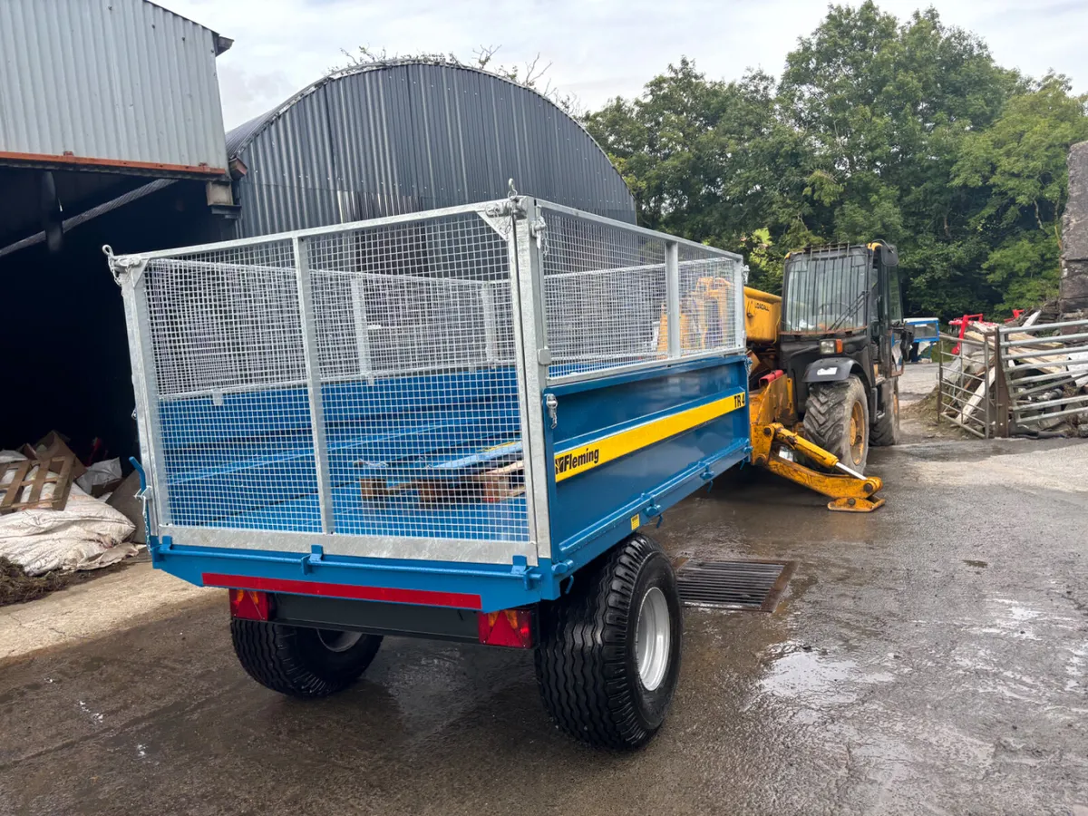 New TR4 10X6 Tractor Tipping Trailer - Image 3
