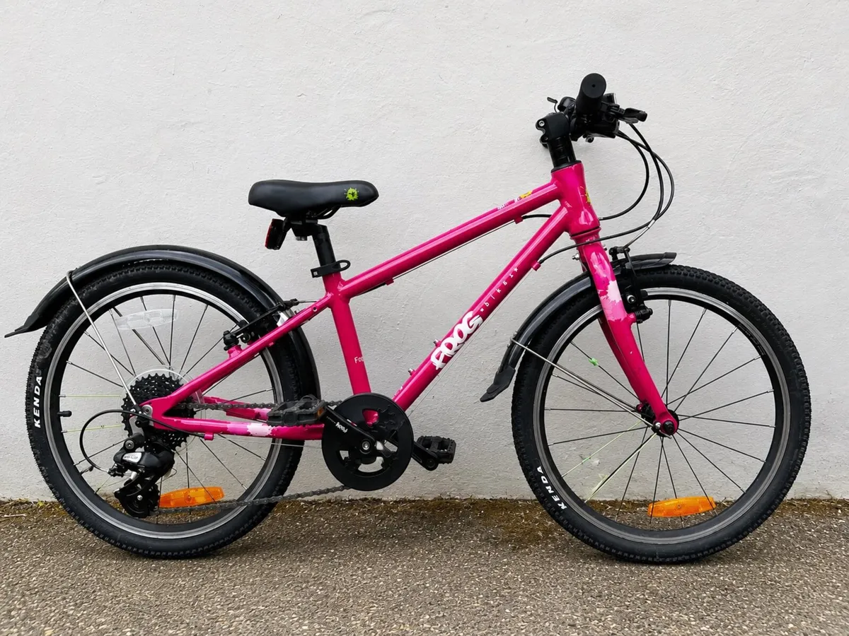 Frog Bike 53 - Pink Kids Bike - Image 1