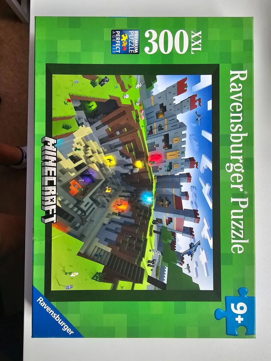 2x Ravensburger Minecraft Puzzles – €15 for Both - Image 1