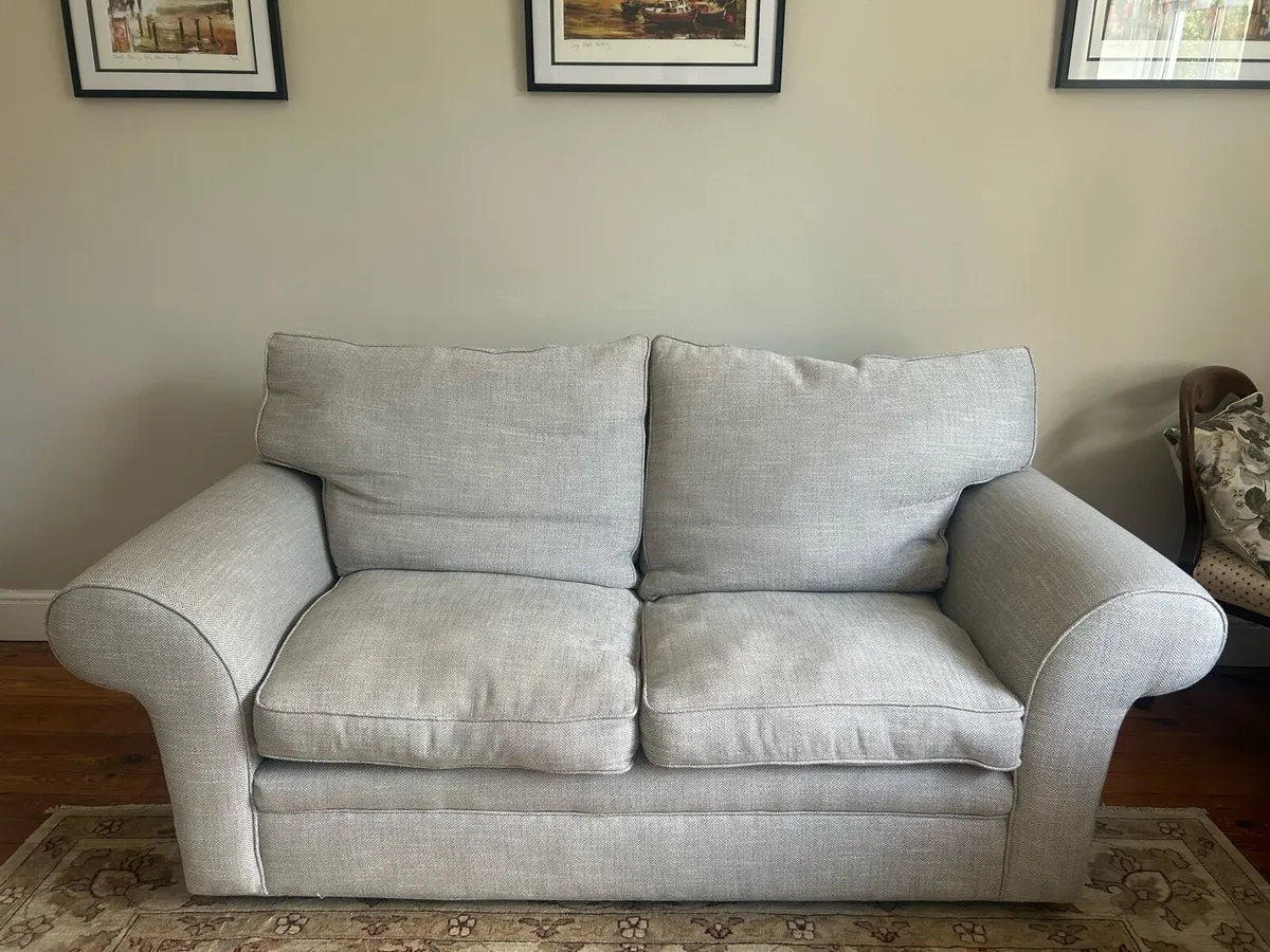 Sofa grey tweed
