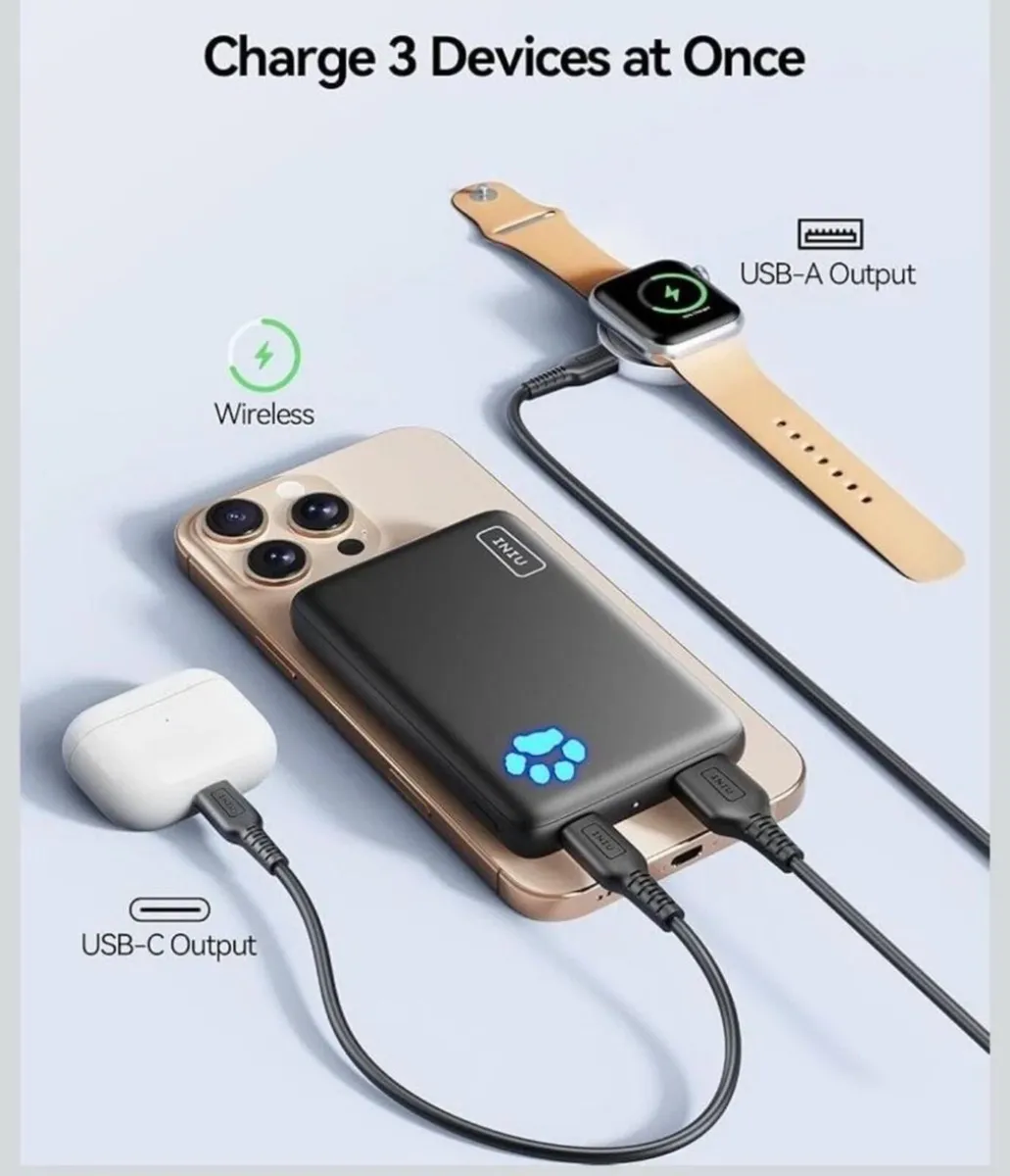 INIU Magsafe Power Bank 10000Mah Magnetic NEW - Image 4