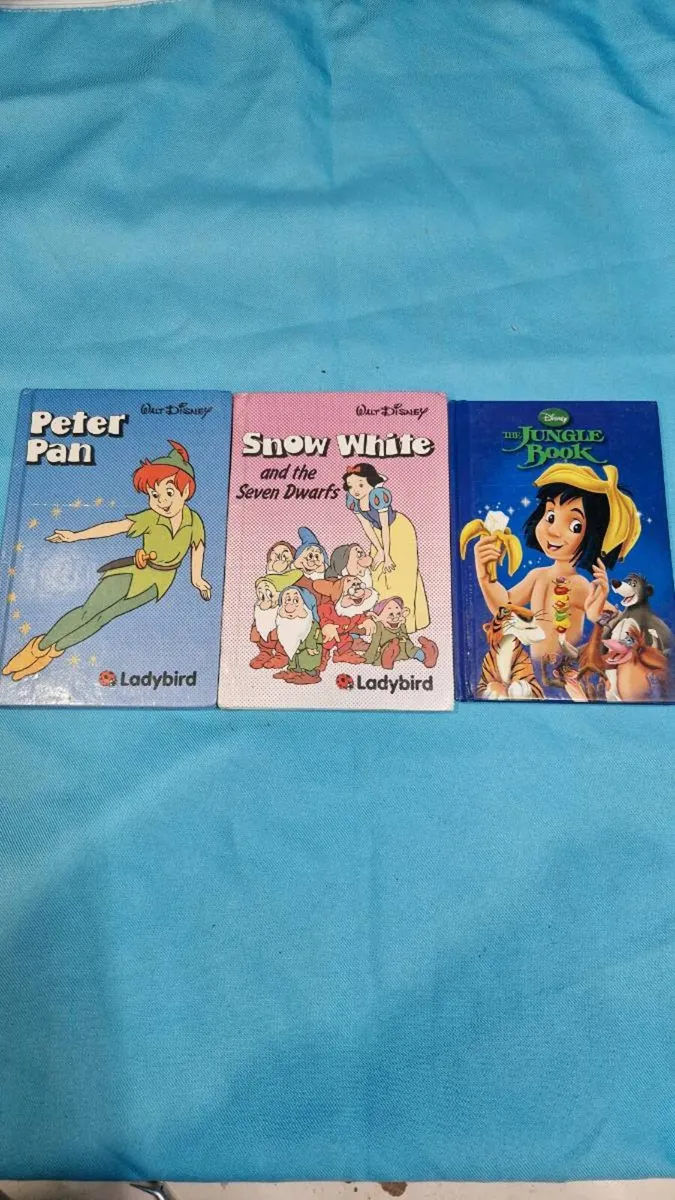 Disney Ladybird — 3 Hardcover Books