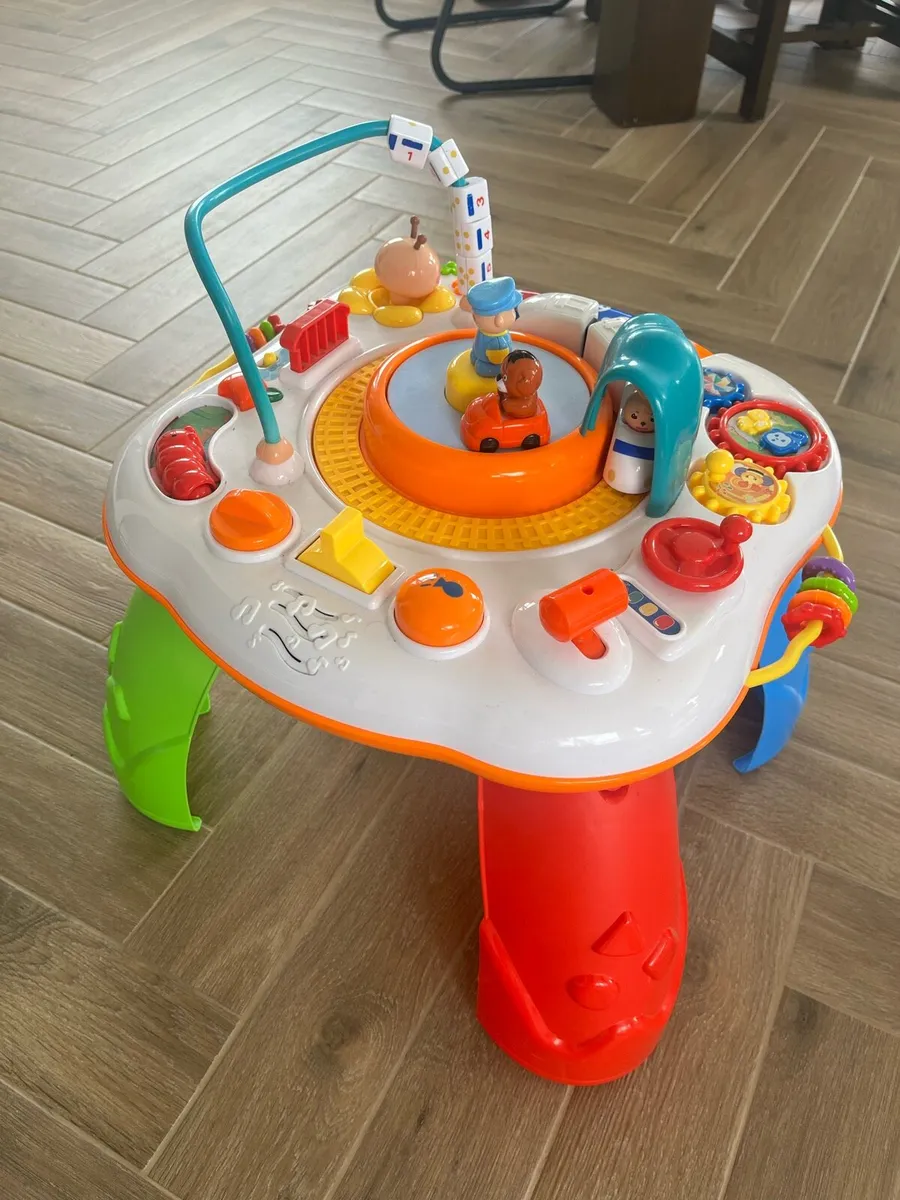 Big Steps Musical Learning Railway Activity Table - Image 1