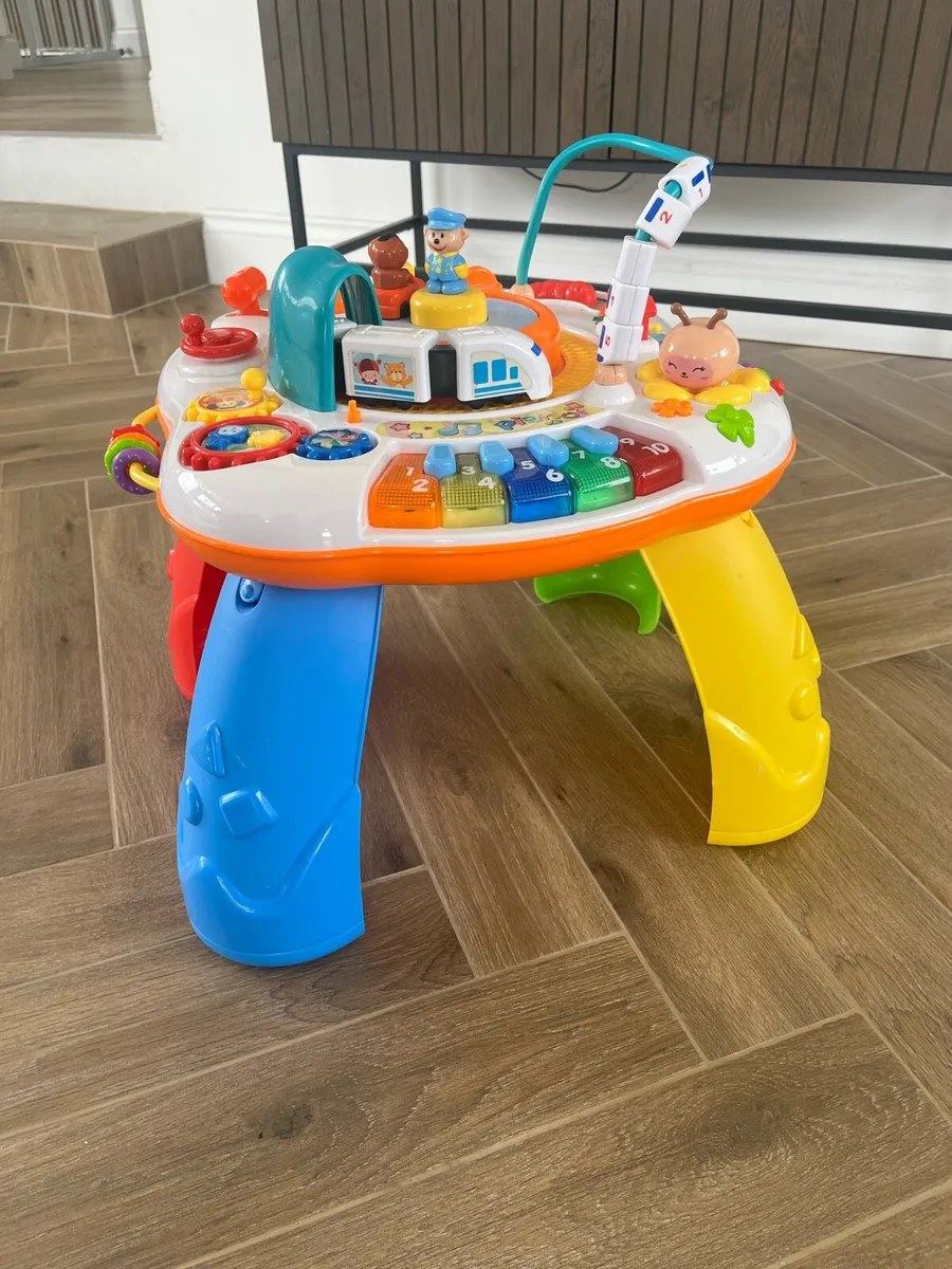 Big Steps Musical Learning Railway Activity Table - Image 2