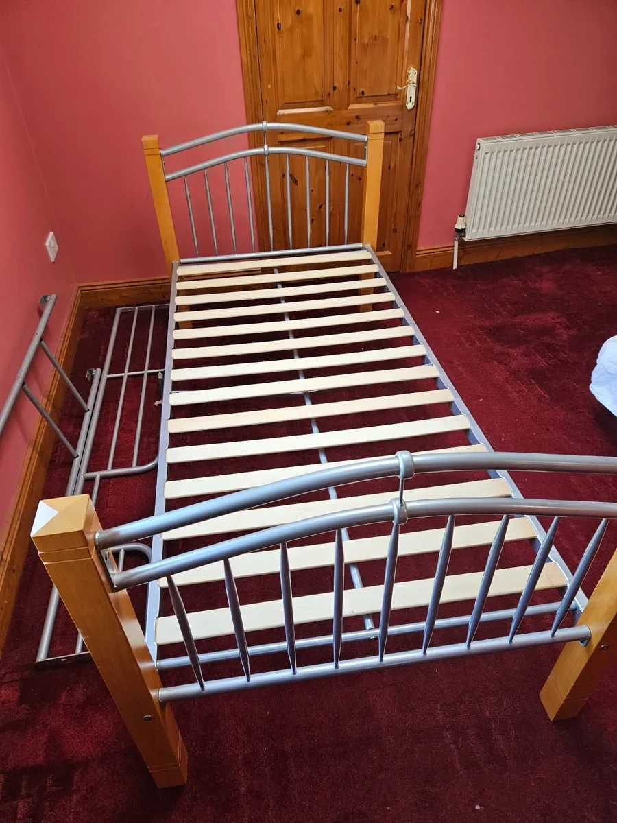 Bed - Single Bed with Mattress - Image 3