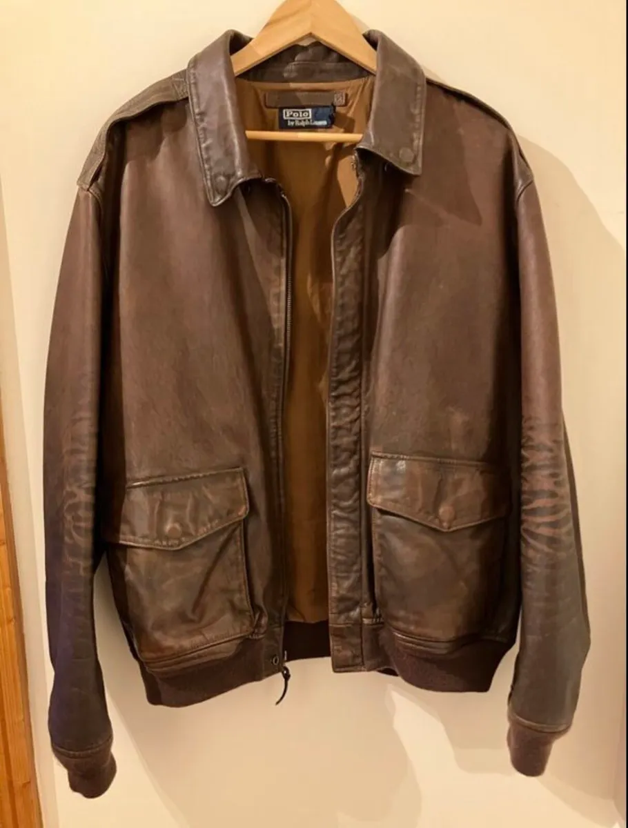 Polo Ralph Lauren G1 Cowhide Leather Jacket - Image 1