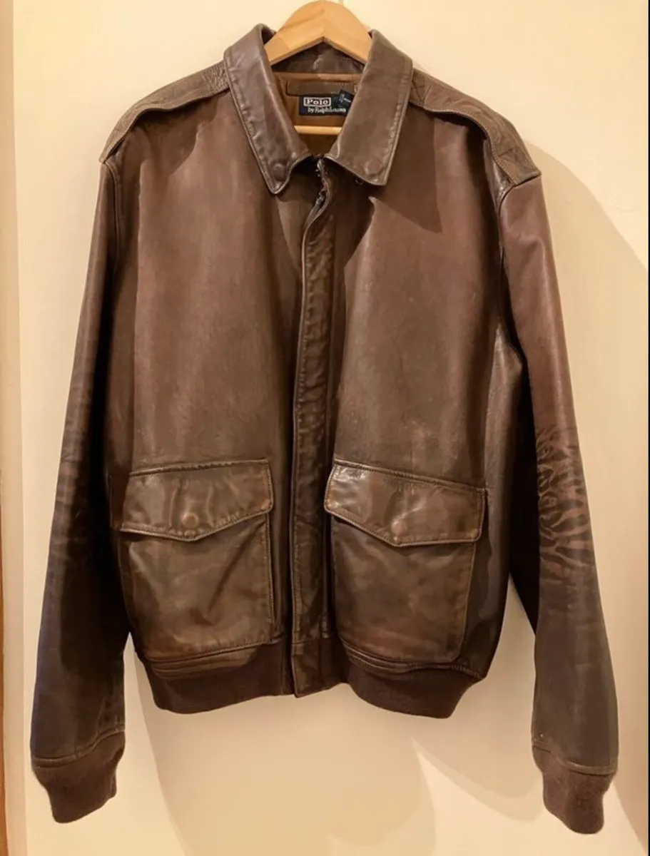 Polo Ralph Lauren G1 Cowhide Leather Jacket - Image 2
