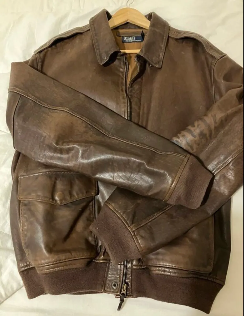 Polo Ralph Lauren G1 Cowhide Leather Jacket - Image 3