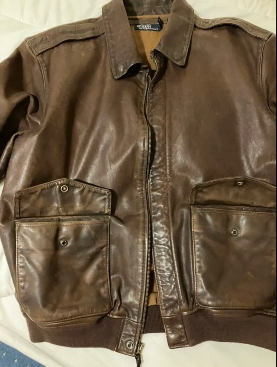 Polo Ralph Lauren G1 Cowhide Leather Jacket - Image 4