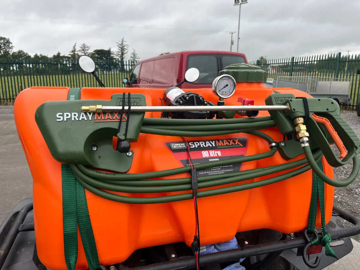 PREMIUM QUALITY !!  New Spraymaxx ATV Sprayers - Image 1