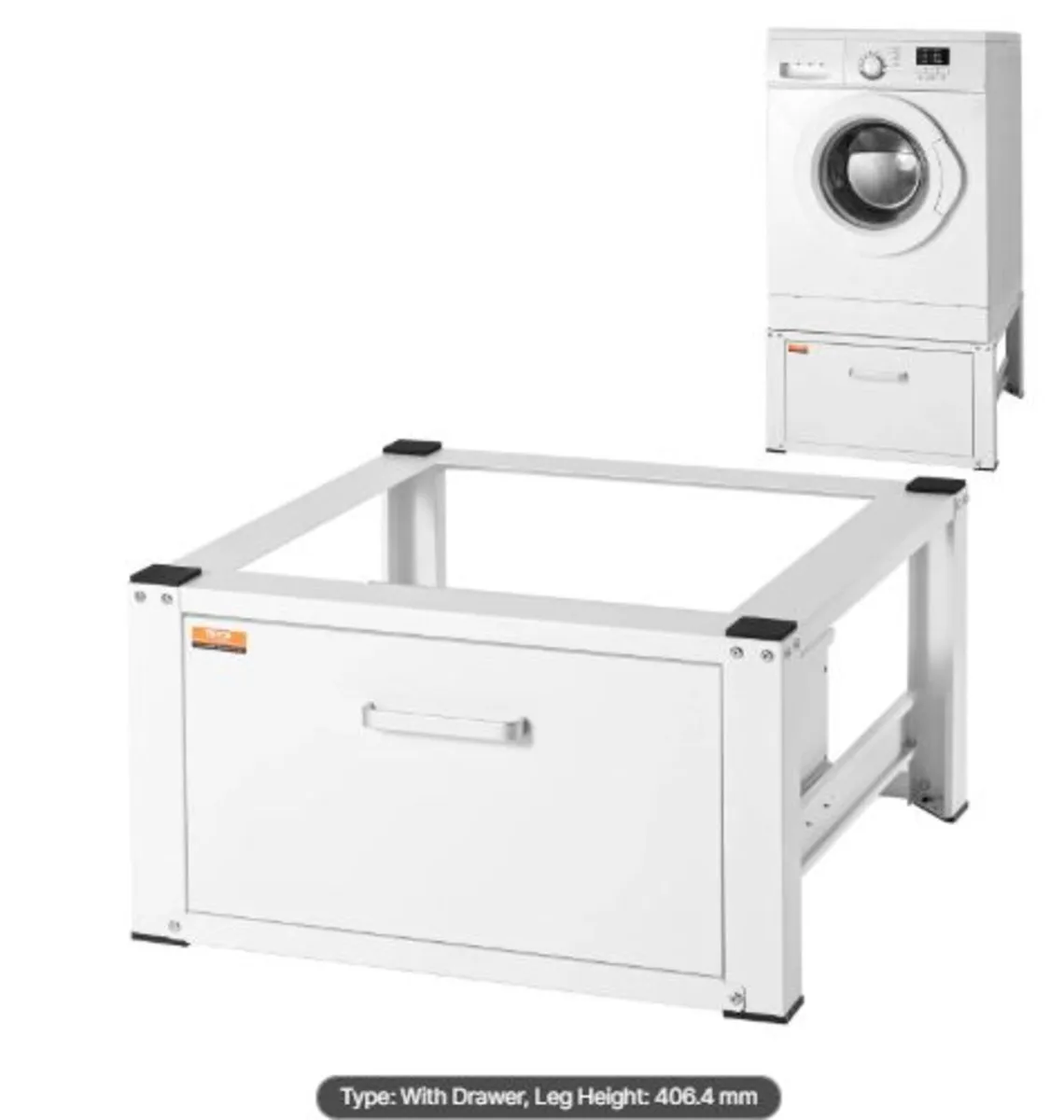 Laundry Pedestal 686mmW x 366mmH,Washer And Dryer - Image 1