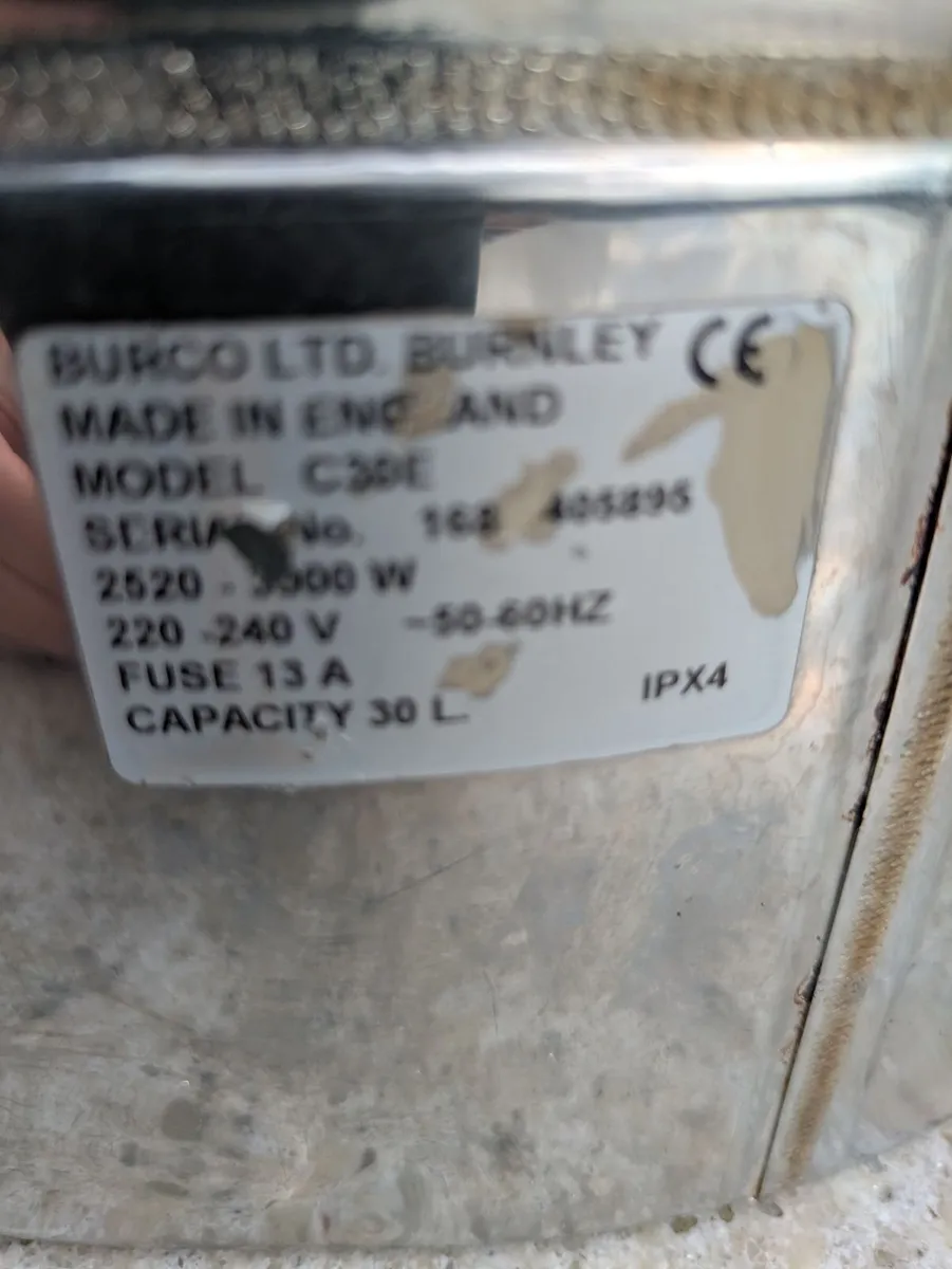 3 Burco Boilers - Image 2