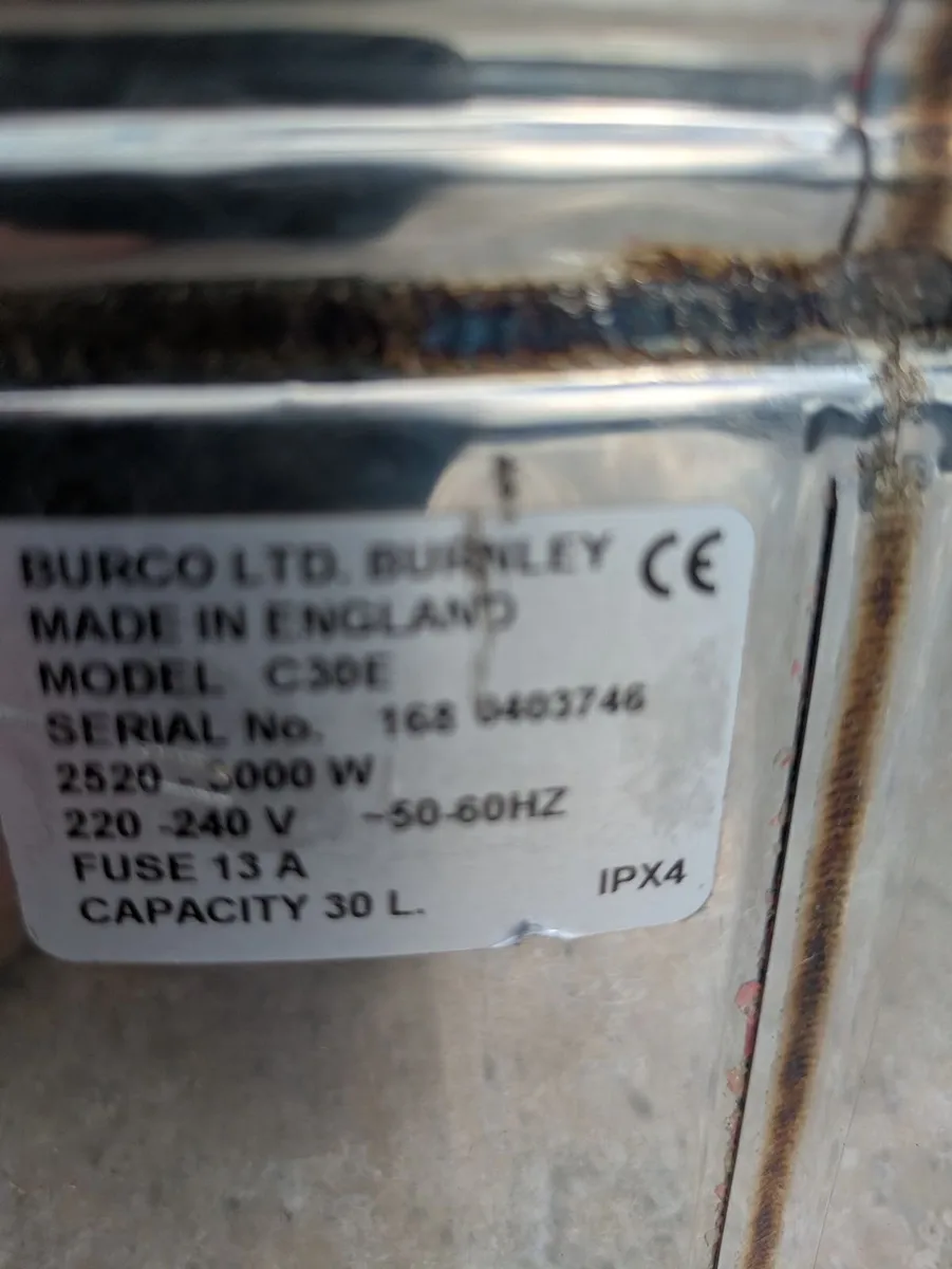 3 Burco Boilers - Image 3