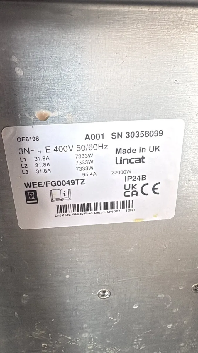 Lincat double fryer - Image 4