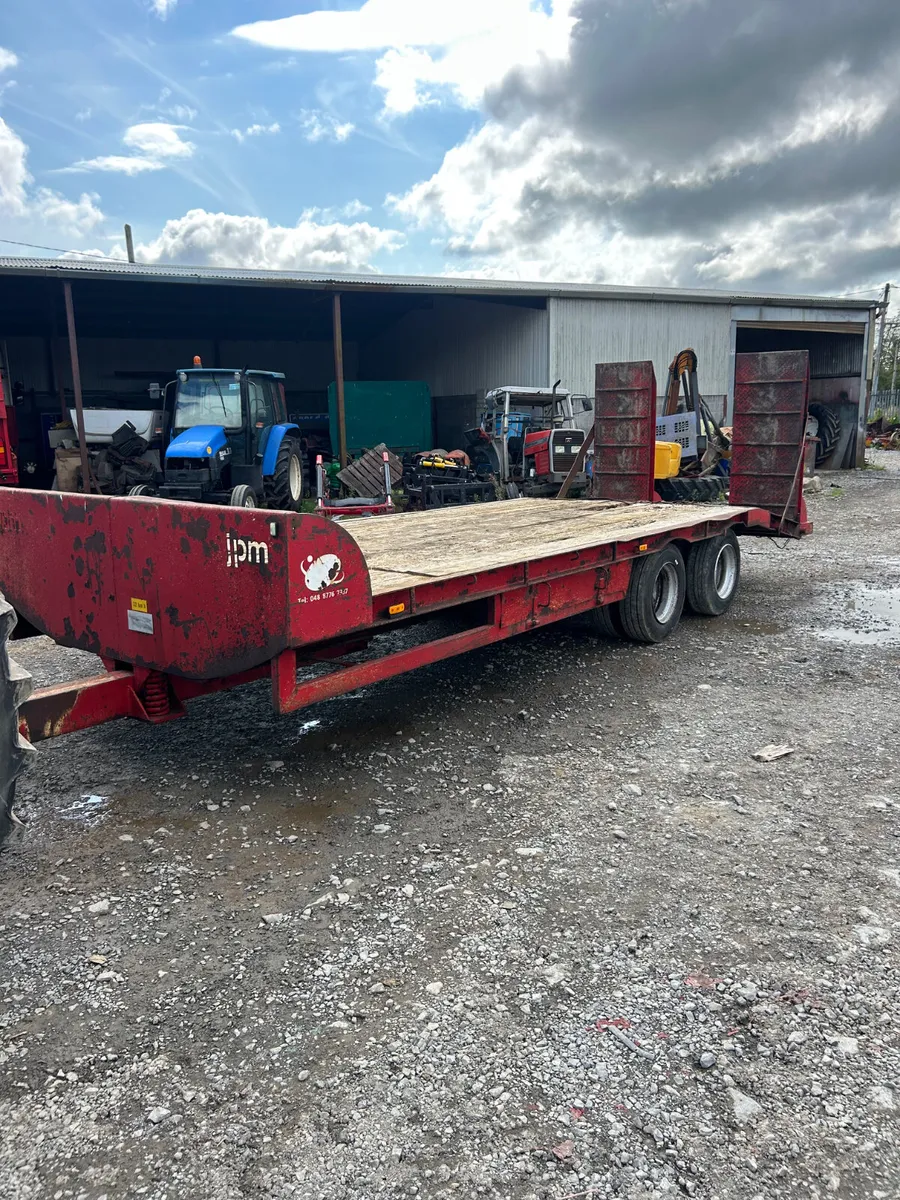 JPM Double axle Low loader - Image 1