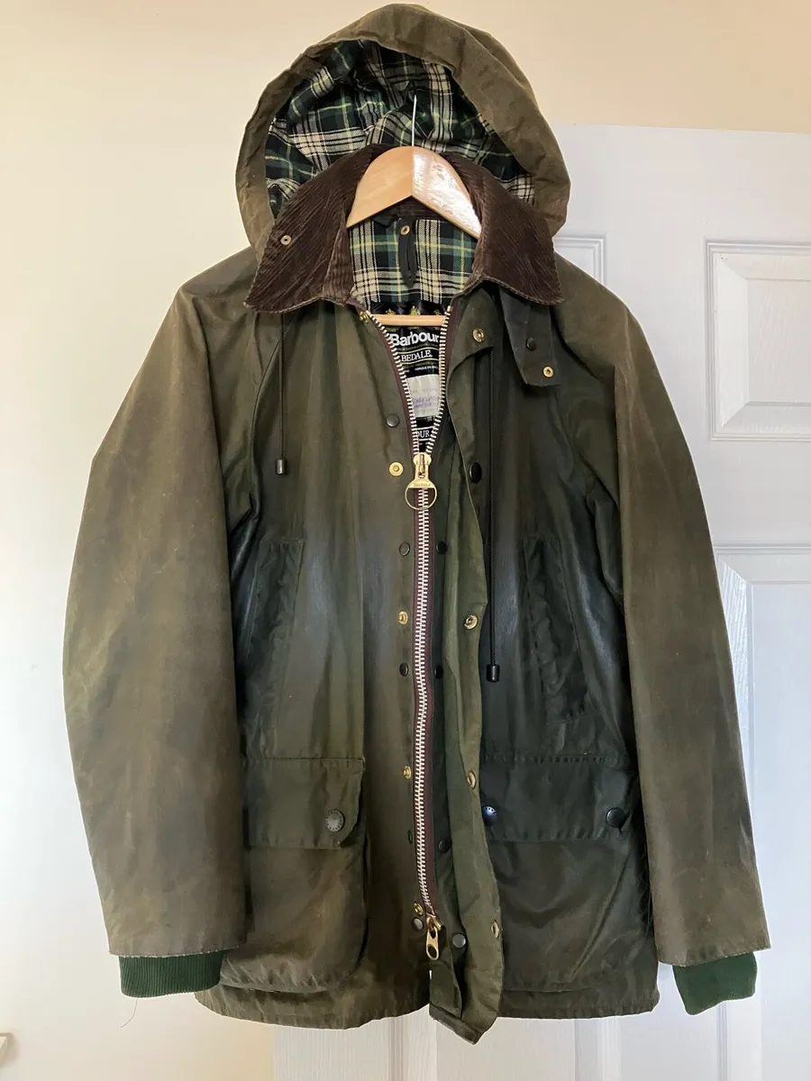 Barbour Bedale waxed Jacket - Image 2