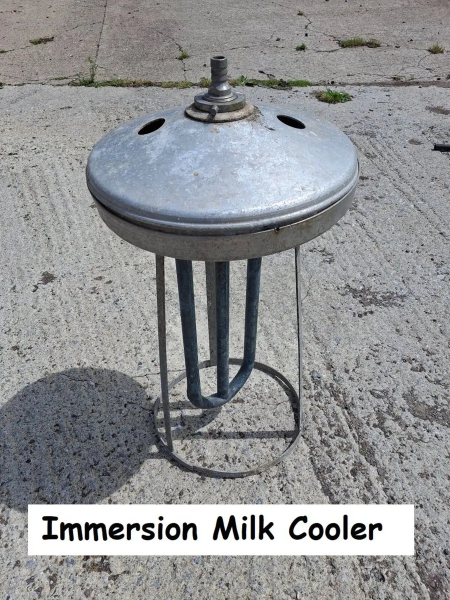 Antique Dairy Equipment – Immersion Cooler - Image 1