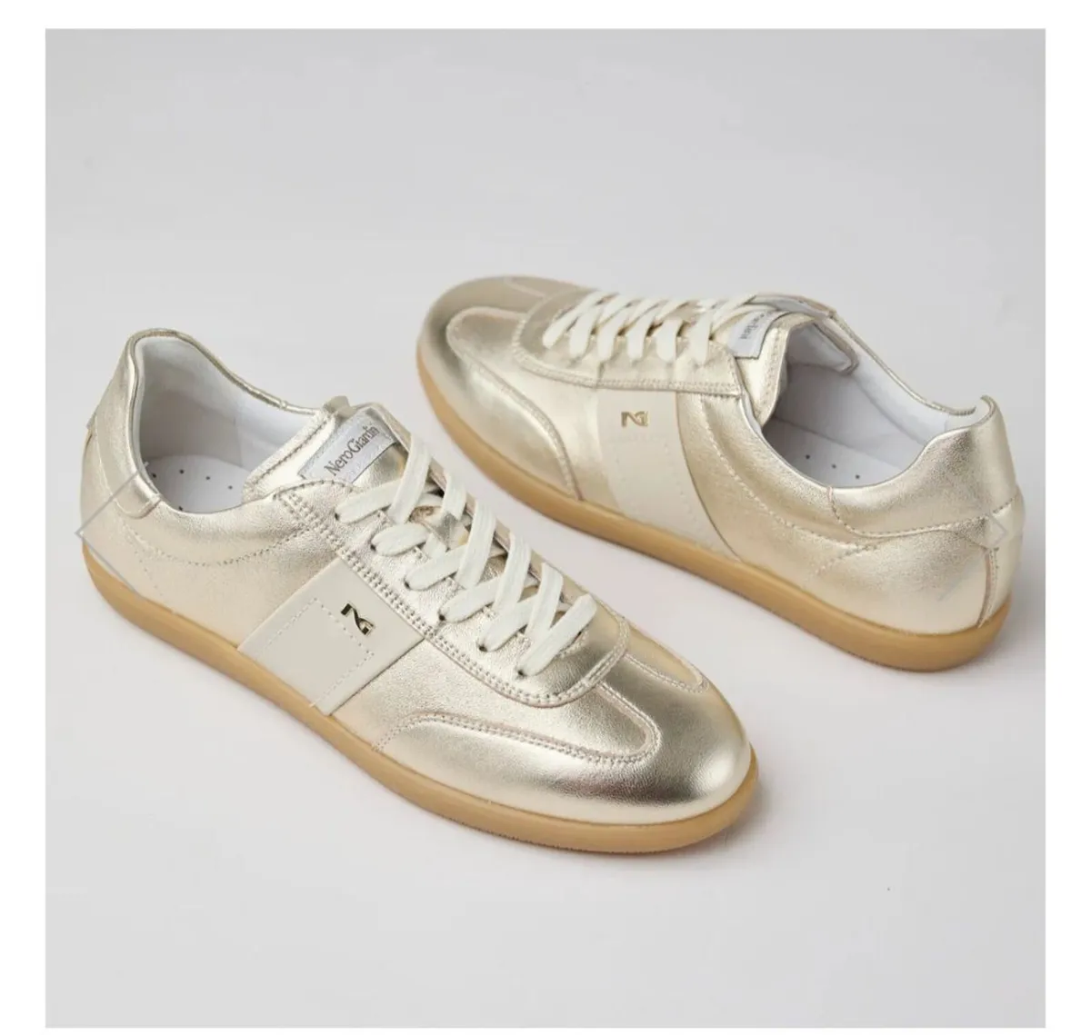 Leather Trainers - Image 1