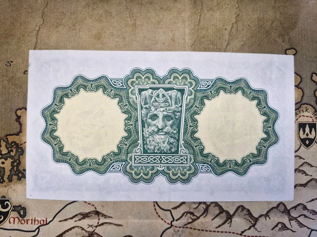 1 Pound Lady Lavery 13/5/66 IRISH NOTE - Image 2