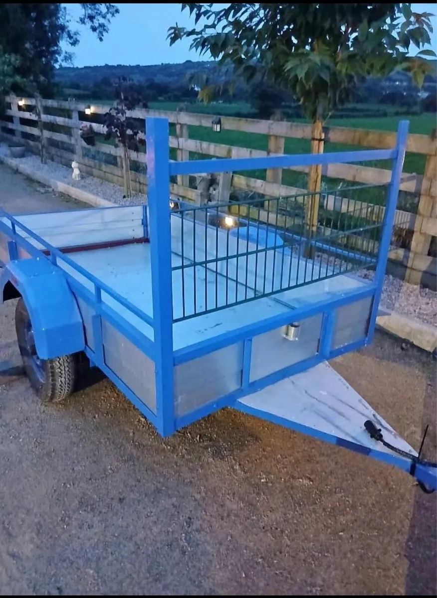 8x4 car trailer - Image 1