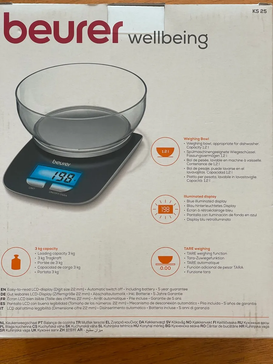 Beurer  Digital Kitchen Scale - Image 2