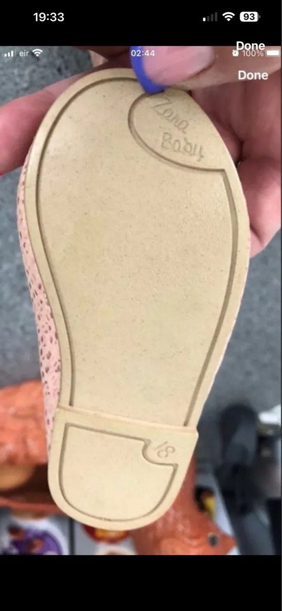 Baby girls Zara shoes size 18 €10 - Image 2