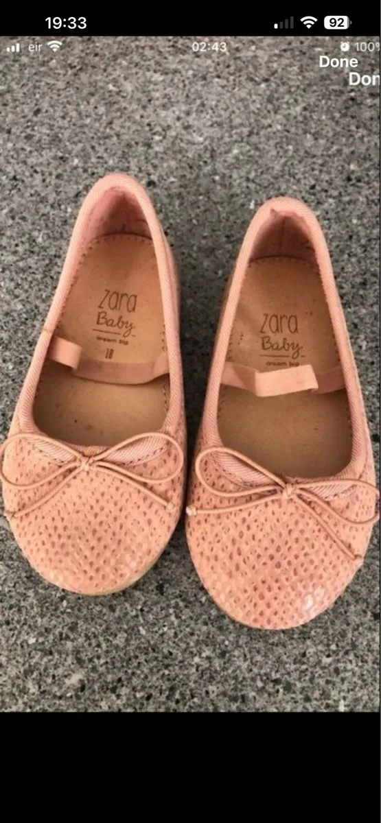 Baby girls Zara shoes size 18 €10 - Image 3