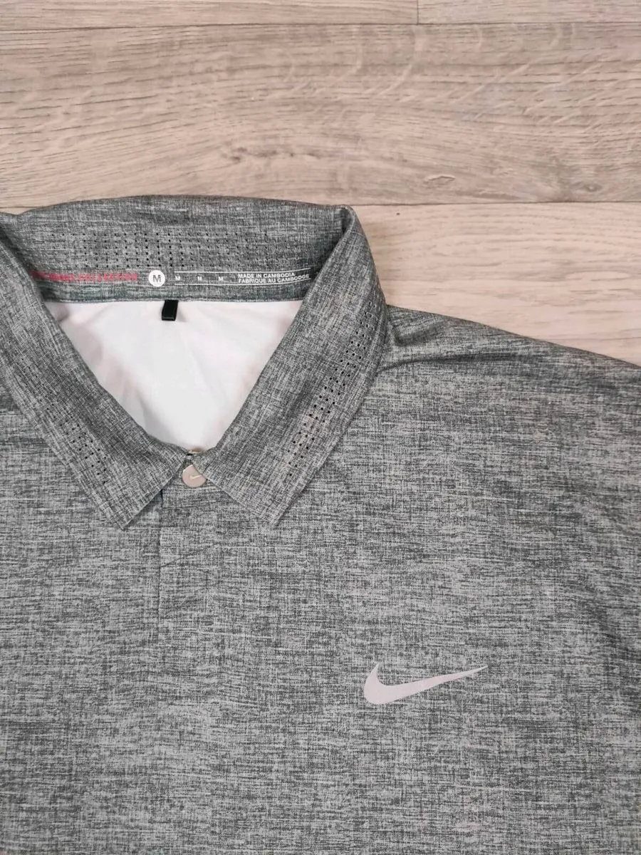 Nike Tiger Woods Golf Polo Shirt Mens Medium - Image 3