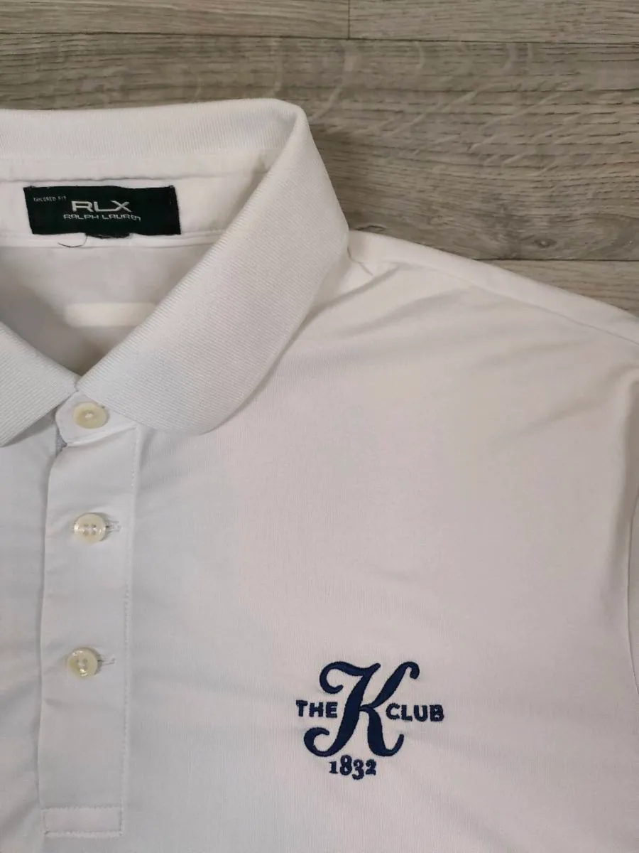RLX Ralph Lauren The K Club Golf Polo Shirt Mens L - Image 3