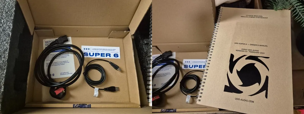 UDO Super 6 Desktop Synth - Limited Edition Blue - Image 3