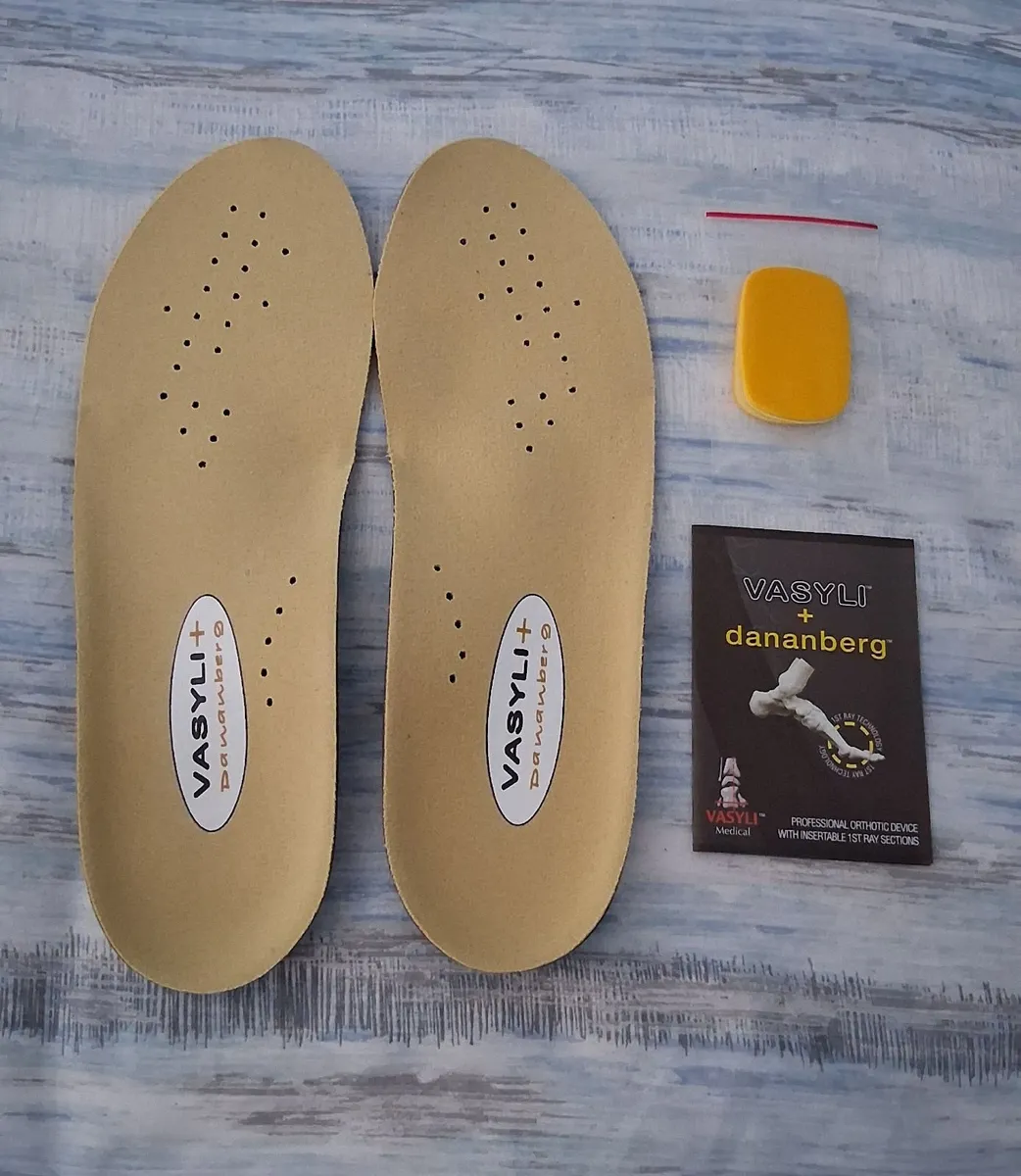 Vasyli Dananberg Orthotic Insoles Sz Medium (New) - Image 3