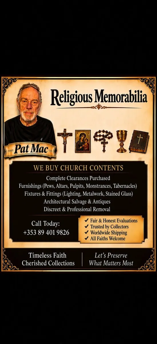 Collecting religious memorabilia