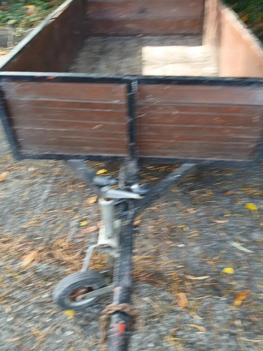 Trailer and aluminium tool box - Image 1