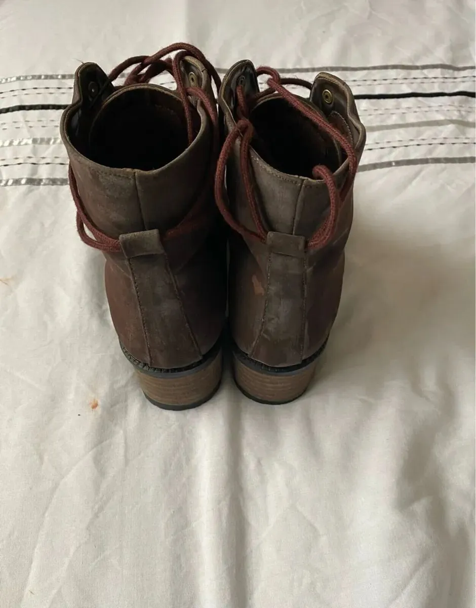Wendel Ankle Boots, Size 40, Brown Suede - Image 2