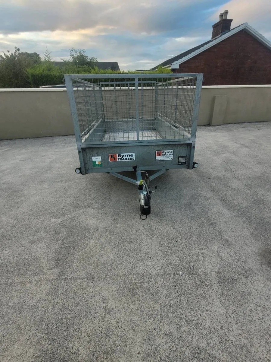 8x4 murphys trailer with removable creels like new - Image 2